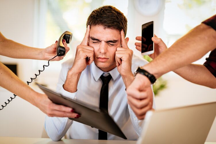El estrés constante conduce a un deterioro de la potencia en los hombres