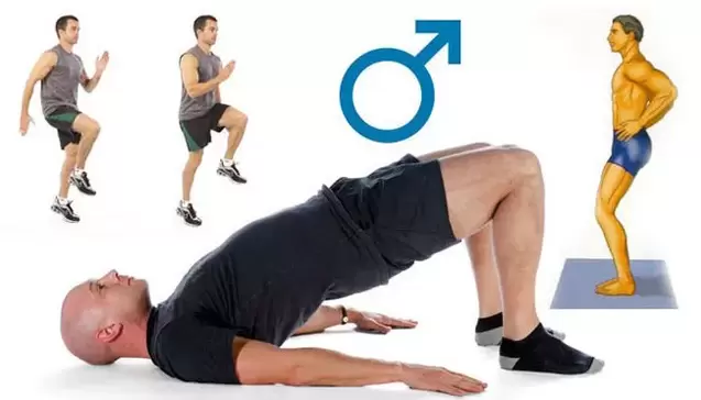 El ejercicio físico ayudará al hombre a aumentar eficazmente la potencia. 